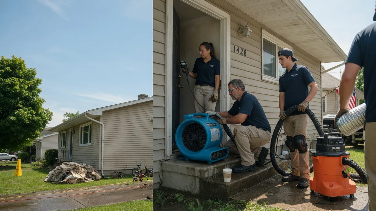 Water Damage Restoration in Tiline, KY near me